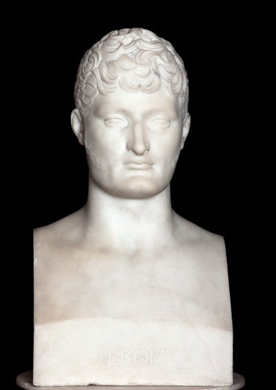 Busto di Girolamo Bonaparte da Francois Joseph Bosio